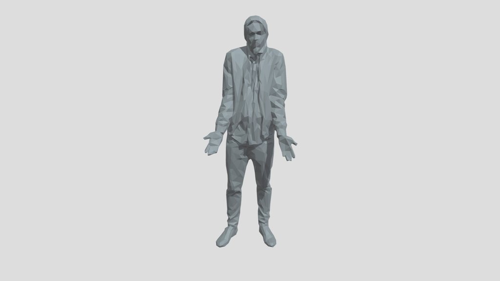 Lowpoly Male Standing