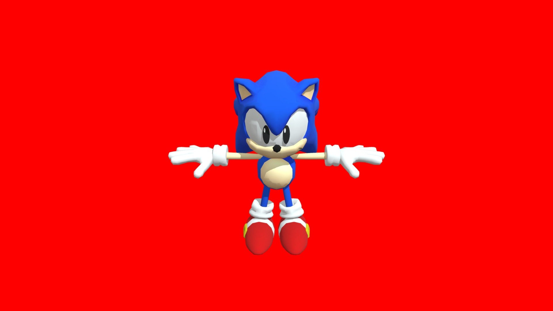 ArtStation - Classic Sonic - Sonic Speed Simulator