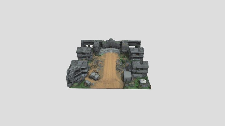 Segunda guerra mundial 3D Model