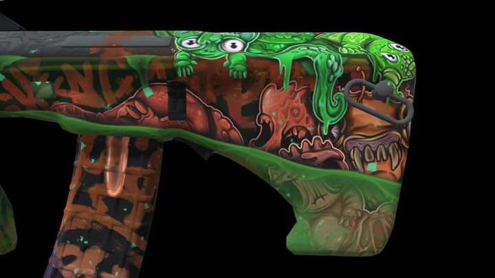 aug 3D Model