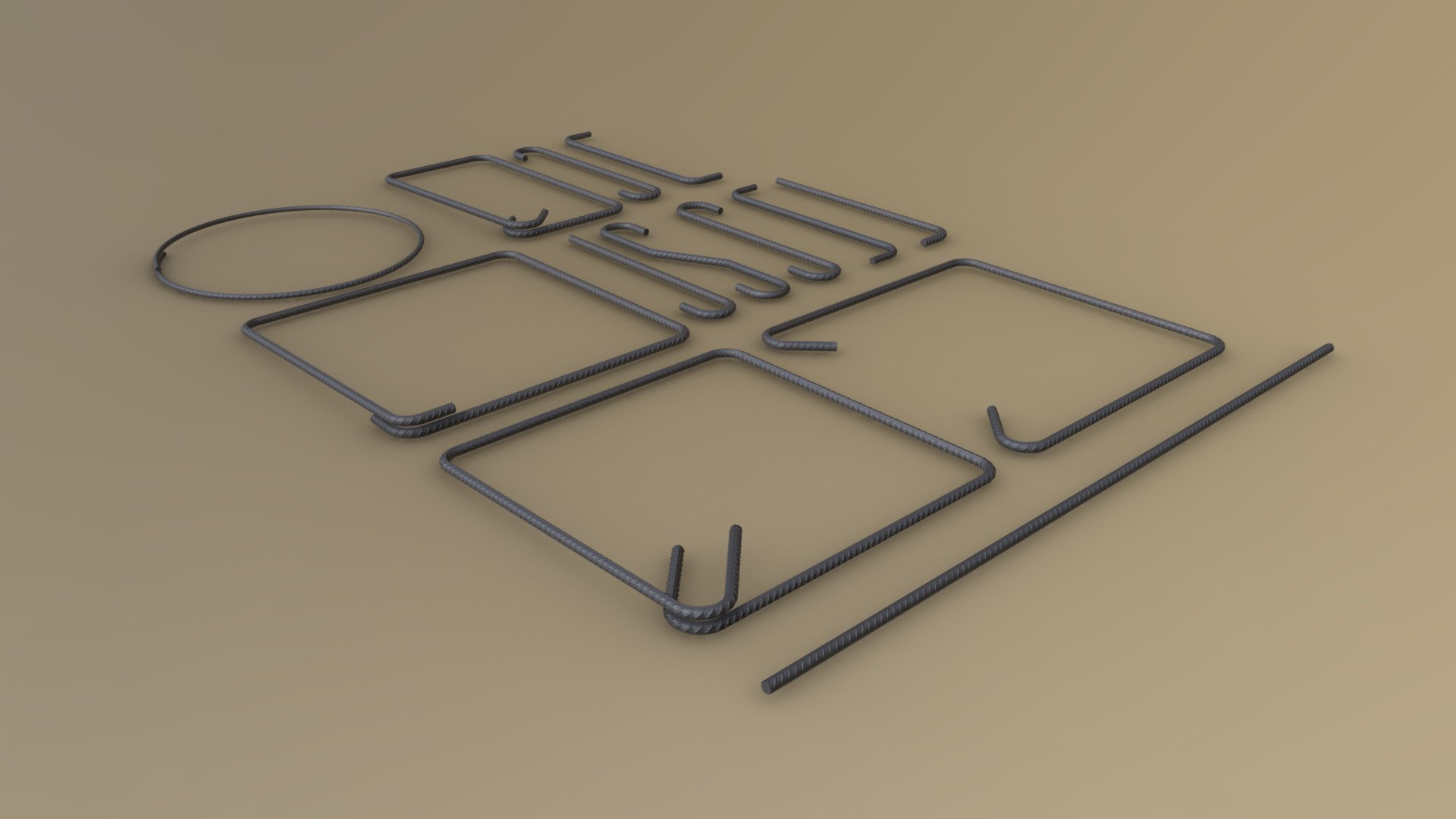 TYPICAL REBAR BENDS Download Free 3D model by YouniqueĪdeaStudio