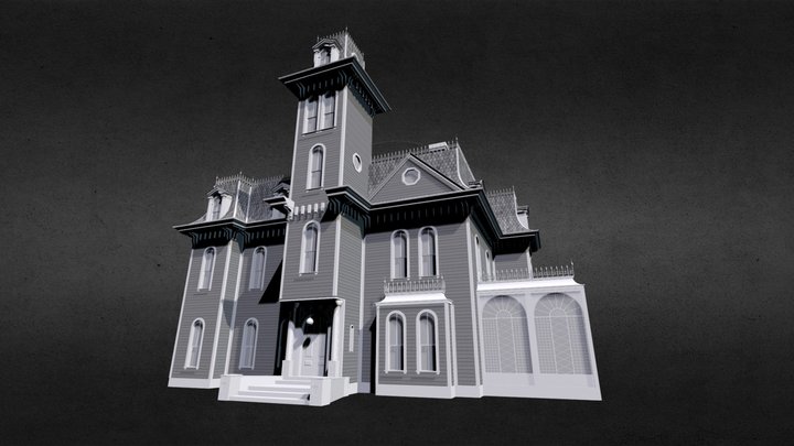Addams Family Mansion (1991) 3D Model