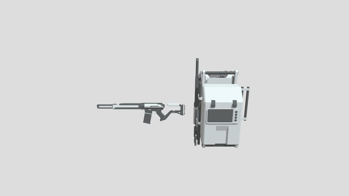 Set Sci-Fi 3D Model