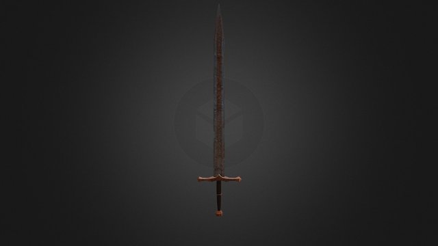 Old Sword 3D Model