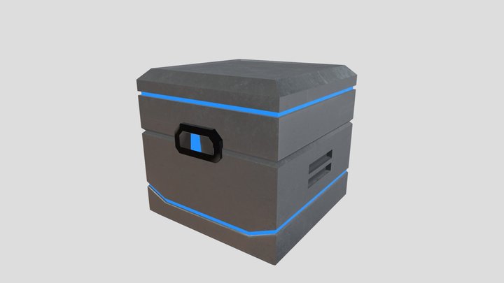 Crate (Closed) 3D Model