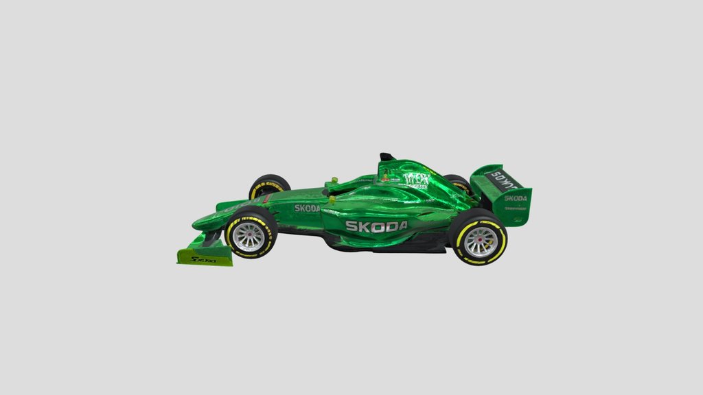 Formula monopost team car but will be skoda team