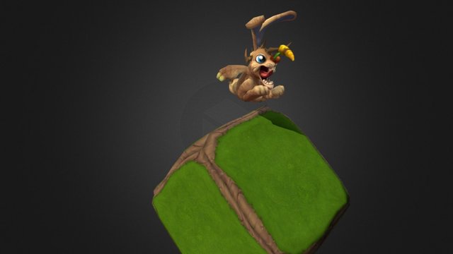 Jack A. Lope - Baby 3D Model