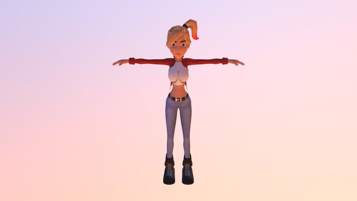 Layla 3D Model