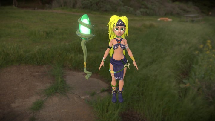 MayanWarrior 3D Model