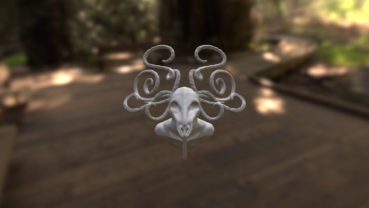 Deer Monster 3D Model