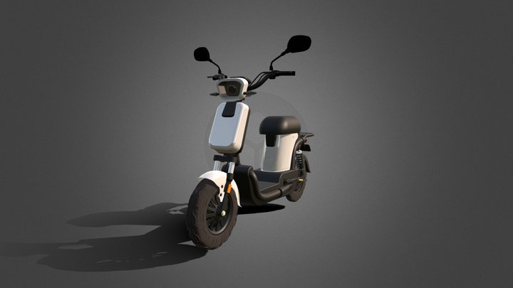 Electric scooter 3D Model