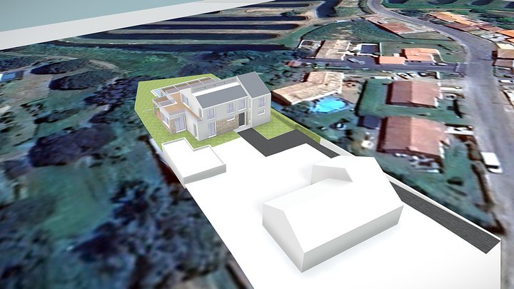 TALMONT-SAINT-HILAIRE - Rue de Chèvrefoy - Villa 3D Model