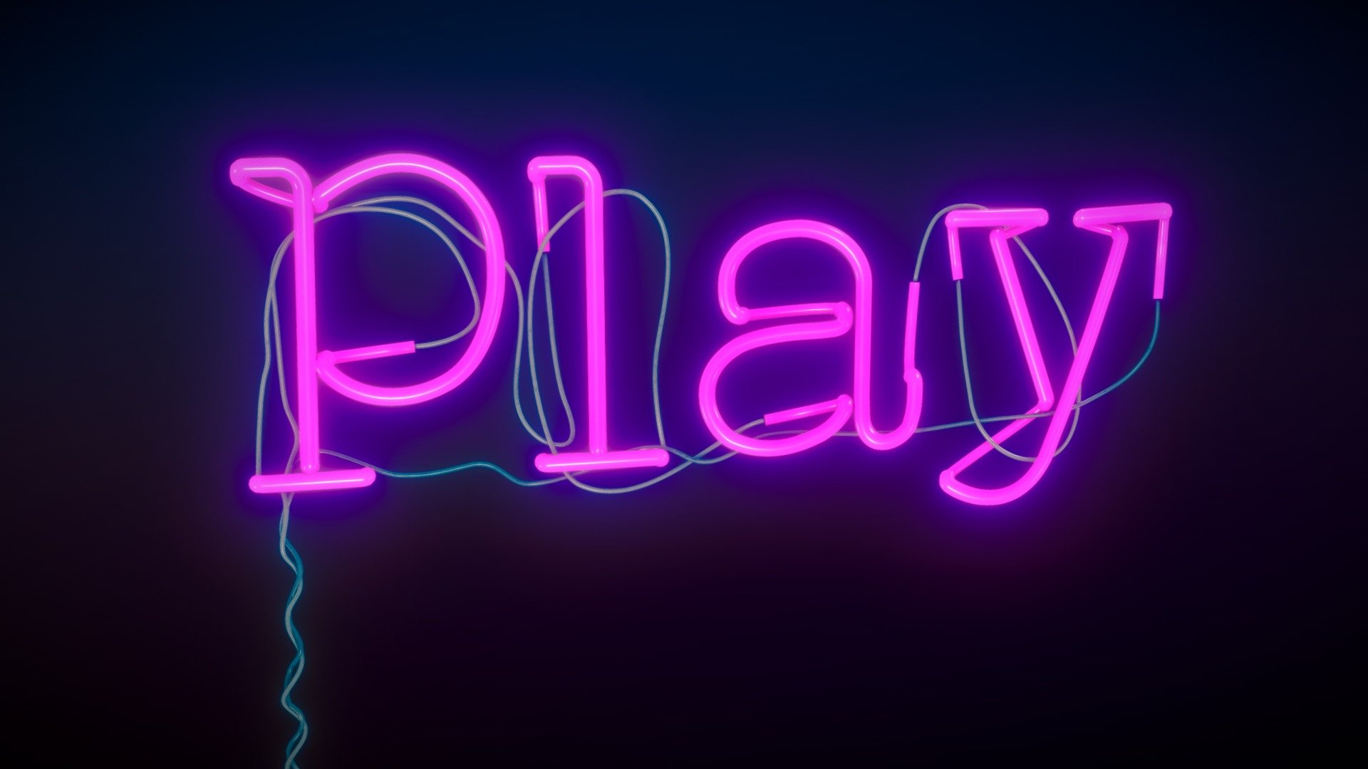 PLAY NEON - Download 3D by s_v_bond (@s_v_bond) [8b37905]