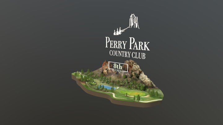 Perry Park CC Hole 8 3D Model