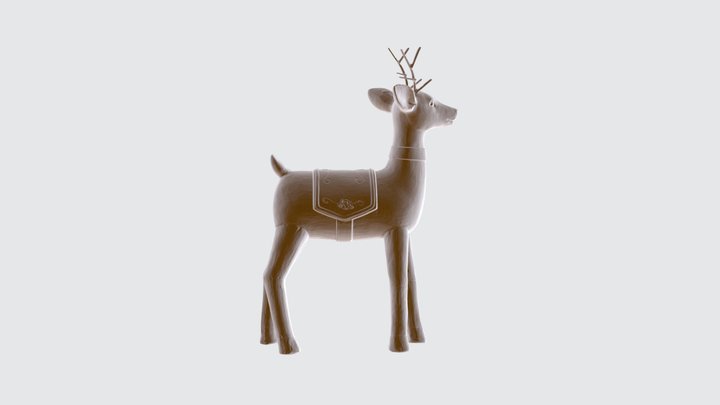[EinScan-SE] Deer – Free 3D Model STL