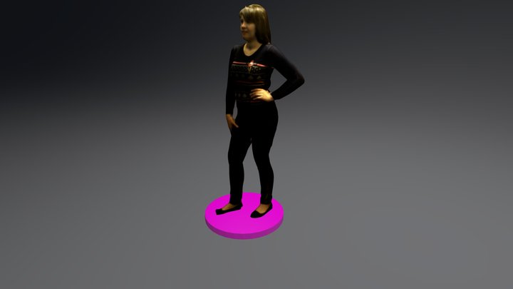 Girl full 3D Model