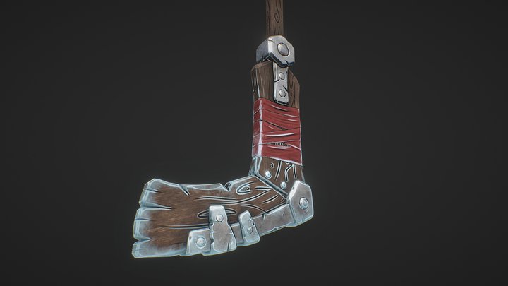 Hockey Goalie 3D Model