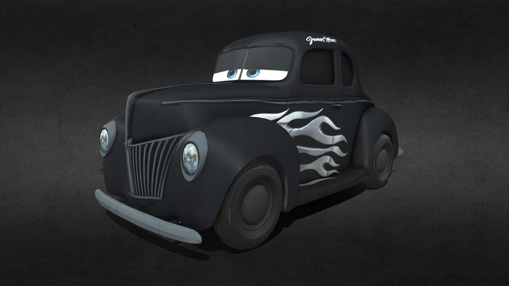 Cars 3 Driven To Win - Hot Road Junior Moon