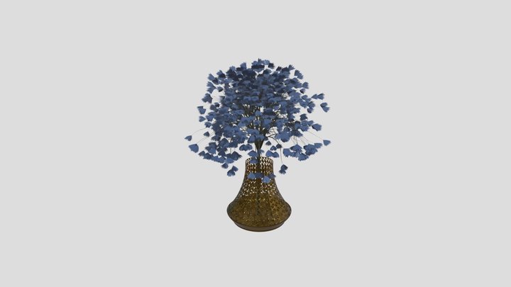 Vase Flowers 3D Model