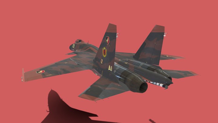 Su-33 3D Model