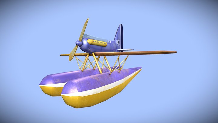 Game Art - Assignment 1: The Flying Circus 3D Model