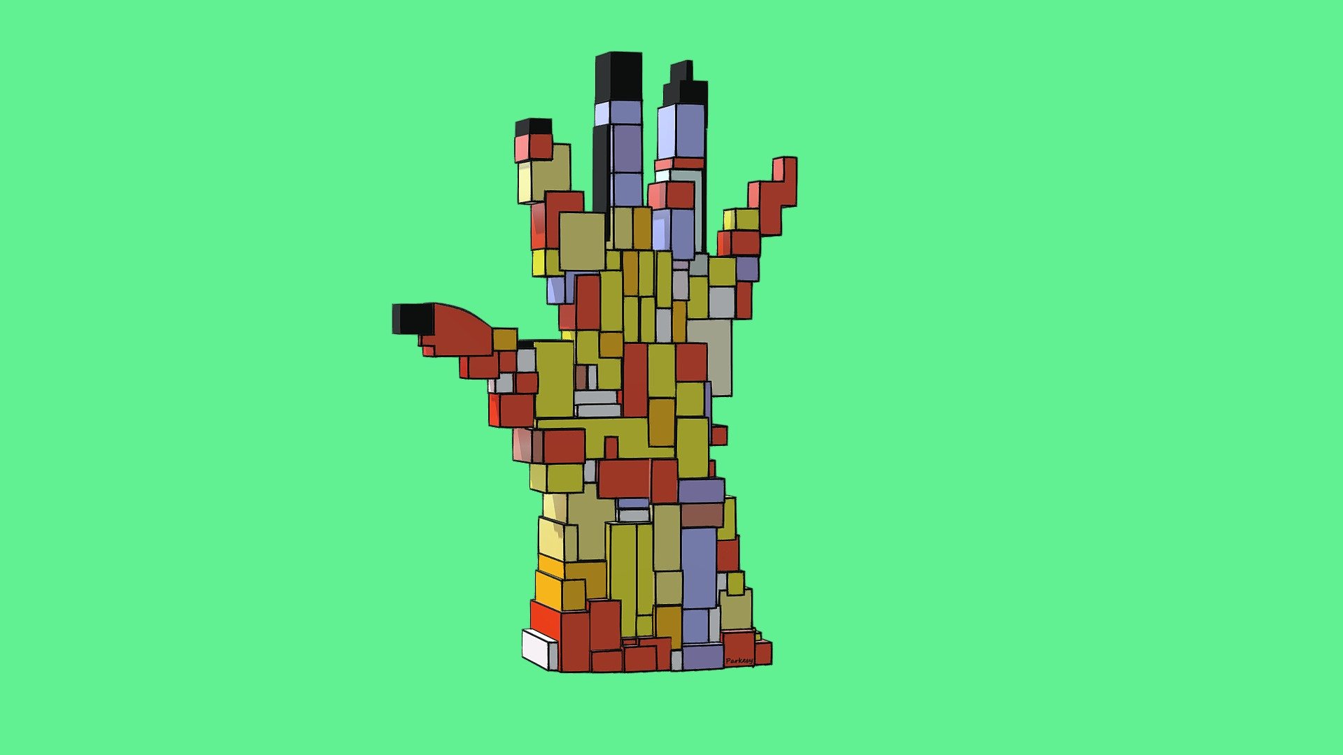 Hand Of Mondrian