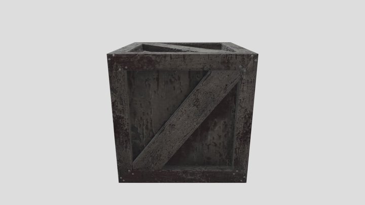 Crate Model 3D Model