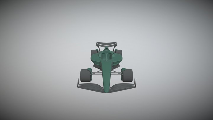 Formula 1 Concept Car 3D Model