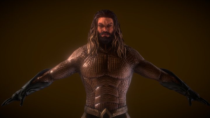 Aquaman 3D Model
