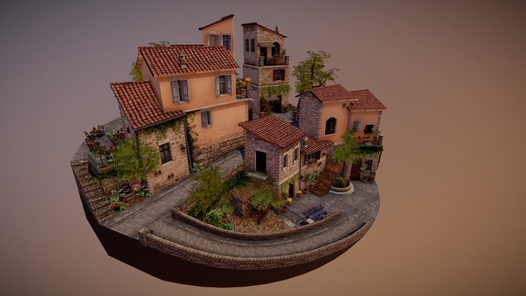 Assisi - City Scene Assignment