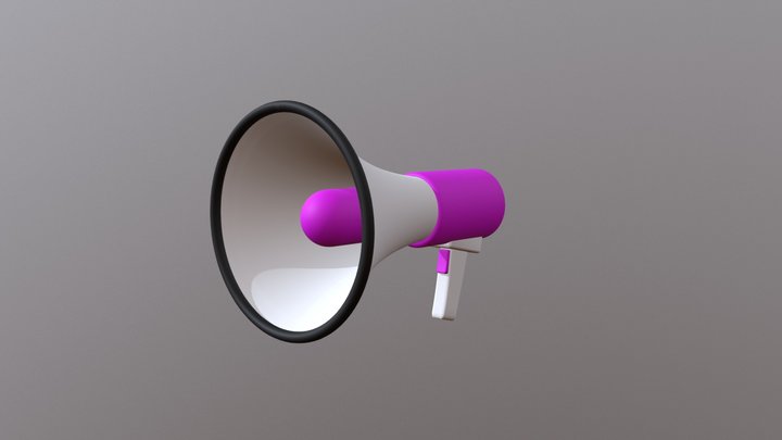 Megaphone 3D Model