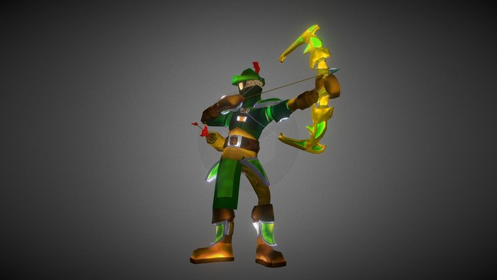 Archer Dungeon Box 3D Model