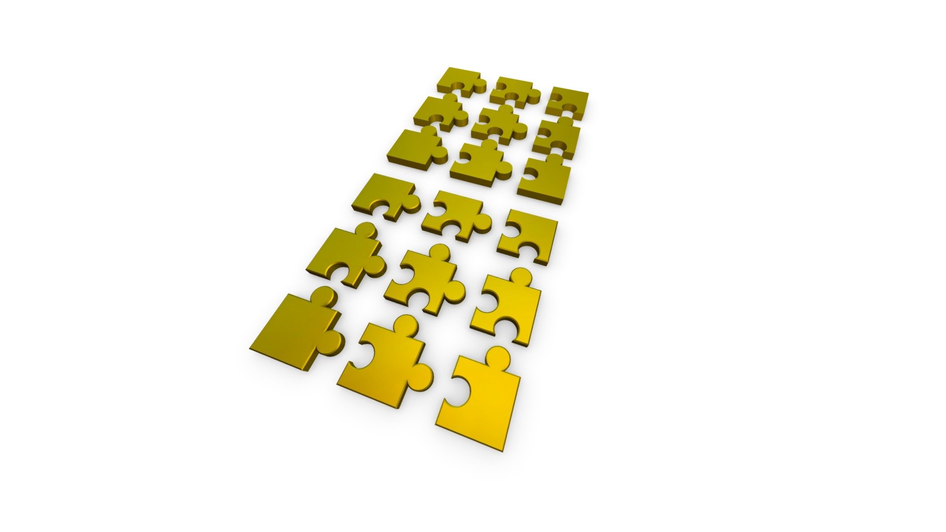 Jigsaw Piece Set