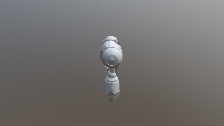 Full Robot With Verts Mrgd 3D Model