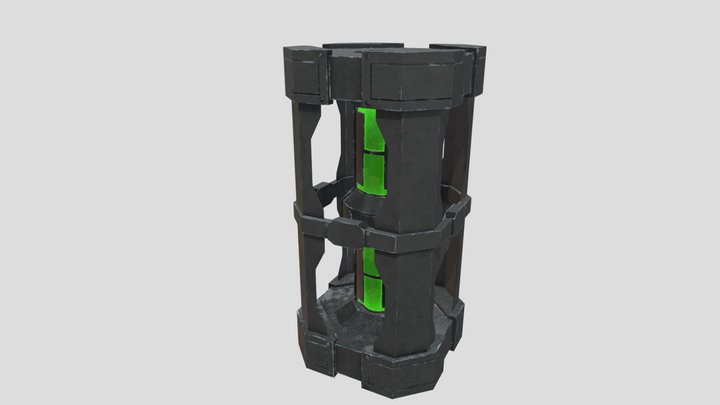 Halo Fusion Coil 3D Model