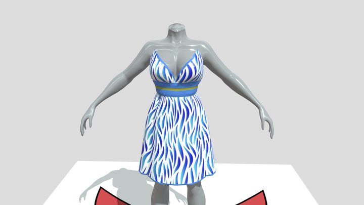 Avatall Eve Dress Mary – Free 3D Model STL