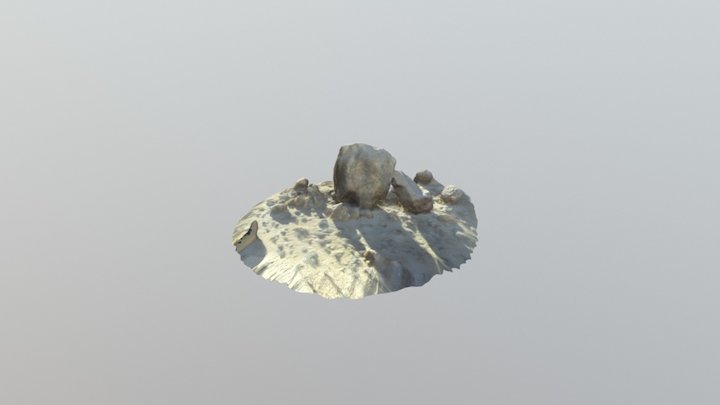 Alabama Hills Boulder 3D Model