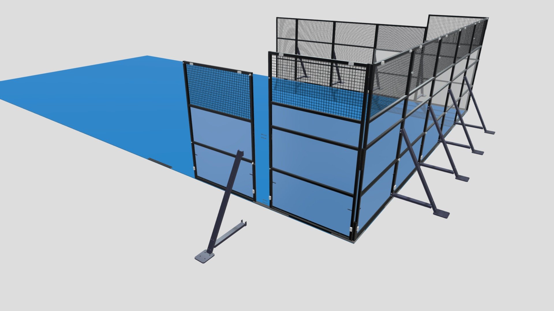 corner_rail_animation_30panal_in - 3D model by demolinks20 [8b44423 ...