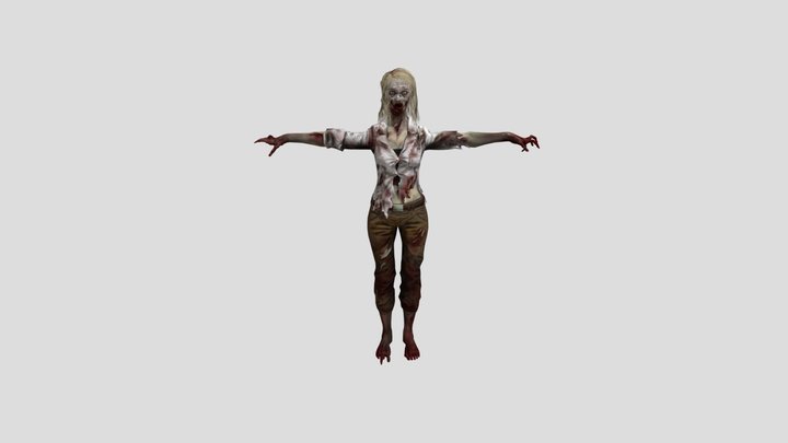 Zombie Dance 3D Model