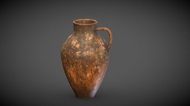 Vase Texturing 3D Model