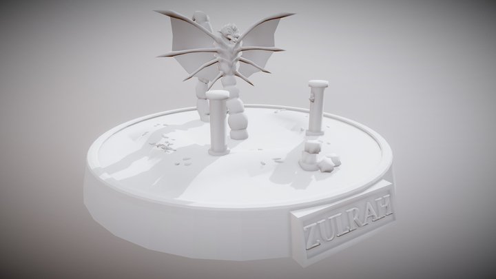 OSRS Zulrah 3D Model