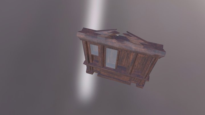 Fancy Bookshelf (Test) 3D Model