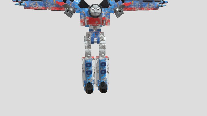 Thomas The Transformer Engine 3D Model