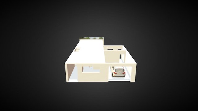 Oudebaan-huis-trap 3D Model
