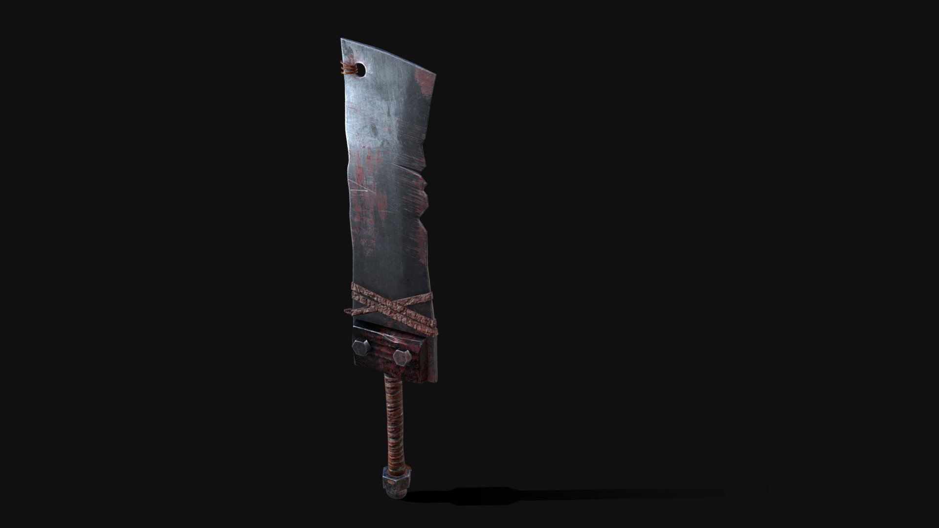 Ugly homemade cleaver