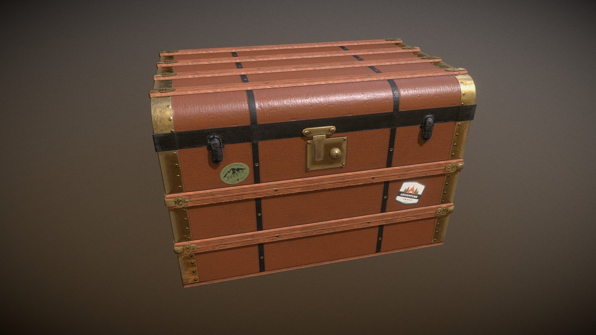 Adventure Chest (Game model) - Buy Royalty Free 3D model by ...