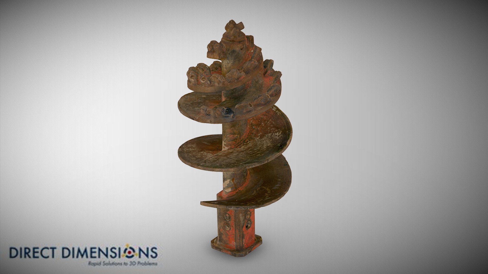 FDS Auger - BSP106-1 - 3D model by Direct Dimensions (@dirdim) [8b49d59 ...