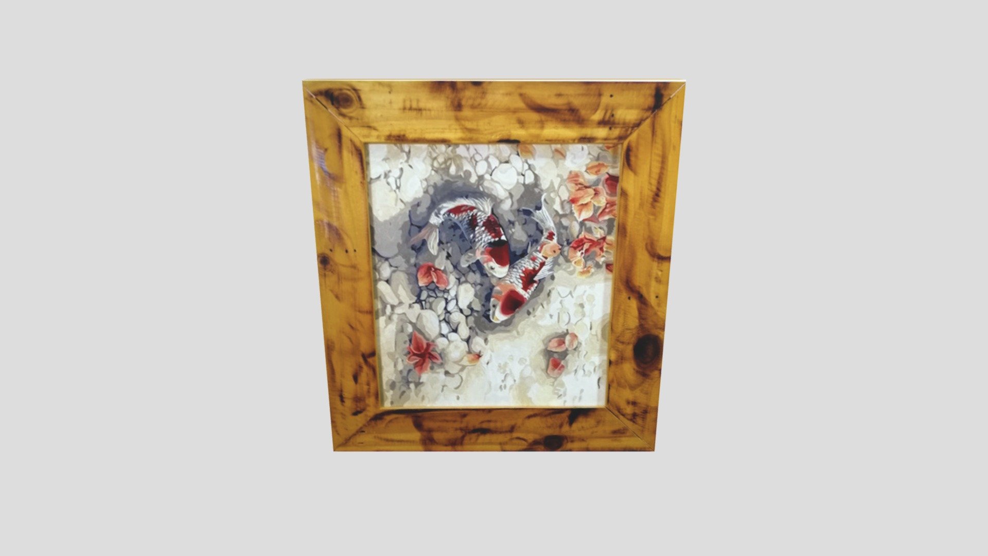 DIY PAINTING - KOI FISH (ACRYLIC PAINTING)