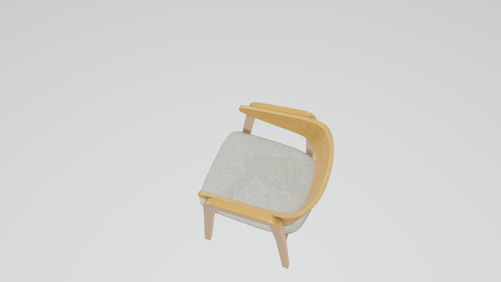 Cava B Chair 3D Model