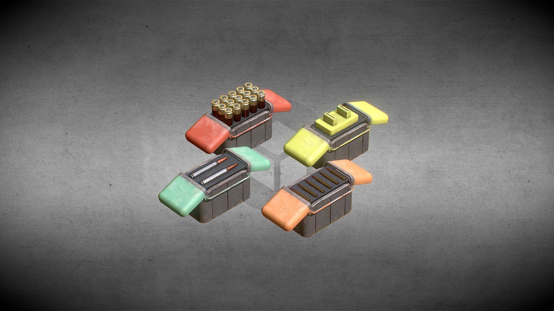 Apex Legends Bullets Cases Download Free 3D model by kitamaco